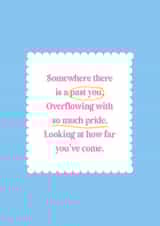 Thoughtful card to send to a loved one. created by Jessica Rachel Sharp