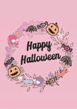 happy halloween halloween Card 44697 created by Just Frank