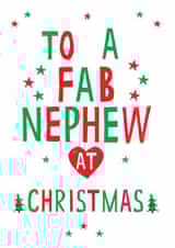 nephew traditional Christmas Card 17714 created by Earlybird