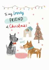 Animals Female Christmas Card 45367 created by Lindsay loves to draw