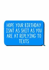 funny rude Birthday Card 18730 created by The Pretty Funny Co.
