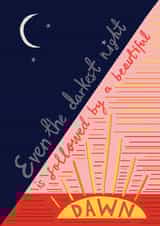 dawn darkest Thinking of you Card 20352 created by Hazel Nicholls