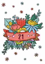 21 21st Birthday Card 20249 created by Emily Hunter