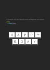 code developer Birthday Card 14387 created by iammatthewbirch