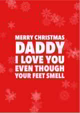 from the kids dad Christmas Card 12581 created by CreatedbyMe Sean