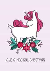 Magical Christmas Unicorn created by Creaternet