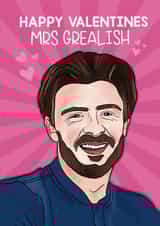 Happy Valentines Mrs Grealish created by Lucy Rose Party