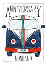 CUTE VW Anniversary Card 20168 created by Shereen M Designs
