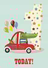 One today hip hip hooray! created by Sally Darby Illustration
