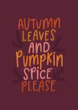 pumpkin October  Just because Card 18060 created by katie illustrated