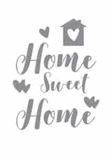 Cute New Home Card created by Louise Potton Designs