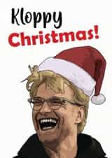 jurgen klopp liverpool Christmas Card 19638 created by Memetallica