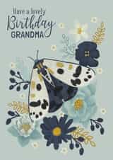 grandma grandmother Birthday Card 16344 created by Made by Burbs