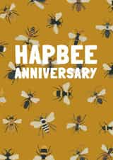 pun bees Anniversary Card 16345 created by Made by Burbs