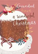 Grandad Chrsitmas Pudding created by Louise Tiler
