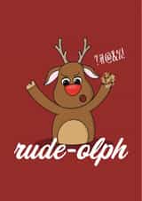 cheeky funny Christmas Card 41226 created by BeckiLamby