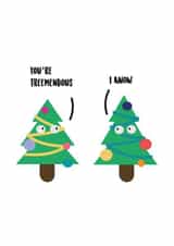 adult festive Christmas Card 42777 created by Mr Cat