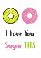 Boobs Cute Anniversary Card 42763 created by Sarah Stephenson