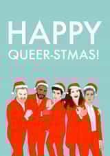 queer eye lgbt Christmas Card 43598 created by Influential People
