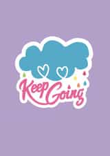 Keep going kindnessday Just because Card 18774 created by Ollie&Frey