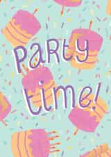 party time Birthday Card 45502 created by Designs by Ellie May