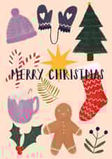 classic cute Christmas Card 17629 created by Isabella