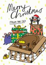 from the cat merry christmas Christmas Card 23240 created by 2B Or Not 2B