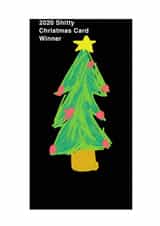 Shitty Christmas Shitty card Card 30370 created by LJ Tries