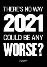 2020 2021 New Year Card 45460 created by RANK Graphics inc.