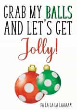 christmas boyfriend Christmas Card 14027 created by The Laughing Sloth