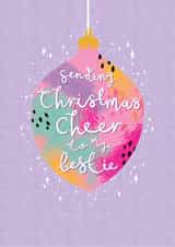 best friend bestie Christmas Card 39661 created by Hayley Victory