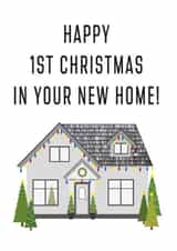 1st Christmas in Your New Home Card created by Creative Gemz