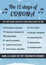 Christmas 2020 Covid Christmas Card 45609 created by Emma's Card Designs