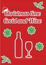 Christmas 2020 Alcohol Christmas Card 45612 created by Emma's Card Designs
