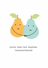 Pear-fect together - wedding/engagement created by Lea Velasquez
