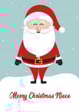 santa adult Christmas Card 10986 created by Kat Prentki