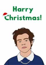 Celebrity Festive Christmas Card 41614 created by @sammie.illustrates