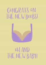 New baby New boobs New Baby Card 13628 created by Laura Did That