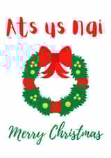 belfast ats us nai Christmas Card 25689 created by Stray Funk Design