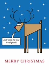 once night Christmas Card 45652 created by Geometry Zoo