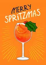 aperol spritz novcull24 Christmas Card 45558 created by Glam Brock