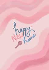 key happy New Home Card 20640 created by CorinaFay Illustration