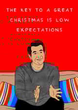 modern family Phil dunphy Christmas Card 15907 created by Laura Frances Cards