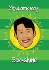 heung min son son Love & Friendship Card 16922 created by amysian