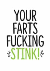 farts anniversary Anniversary Card 41267 created by TeHe Gifts