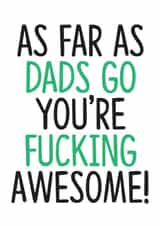 dad daddy Birthday Card 16766 created by TeHe Gifts