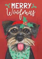 cute Animals Christmas Card 16346 created by Made by Burbs