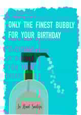 Quarantine hand sanitiser alcohol card created by Coffee Cup Studio