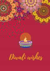 Diwali pretty Faith Card 19353 created by Tamarind & Lime