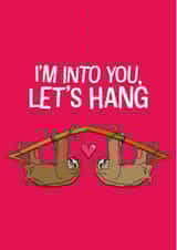 sloth anniversary Anniversary Card 15270 created by CatherineCritchley.